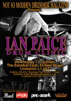 Ian Paice Drum Clinic - Liverpool Oct. Wed the 17th