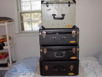 Vintage 60's Ludwig Drum Cases