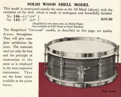 Slingerland Vintage 1920's era Snare Drum????