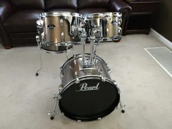5 piece Pearl Roadshow Jazz/Bop Kit with extra 12&quot; tom and upgrades