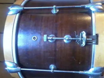 14x12 wooden marching snare