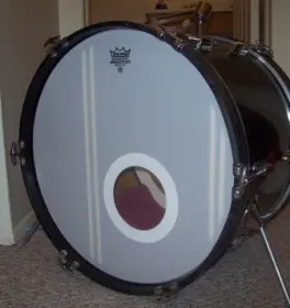 John Bonham &quot;Ritchie Ring&quot; on bass drum