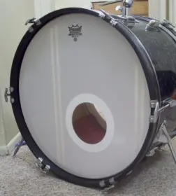 John Bonham &quot;Ritchie Ring&quot; on bass drum