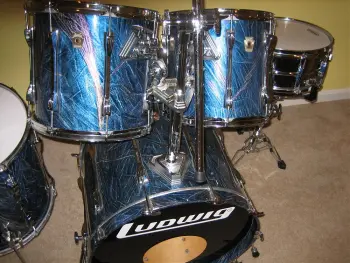 Ludwig Blue Marble drums
