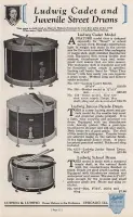 I believe this is a 1920's Ludwig Marching snare..