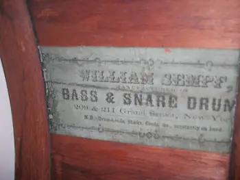 William Sempt snare drum