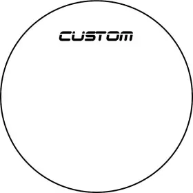 Custom MIJ Bass Drum Head Logos