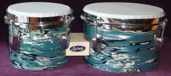 Ludwig 70's Blue Bowling Ball Bongoe Cuties