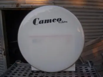 1970's CAMCO 20&quot; logo bass drum head