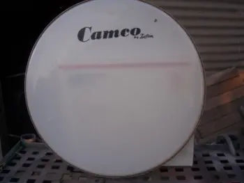 1970's CAMCO 18&quot; logo bass drum head