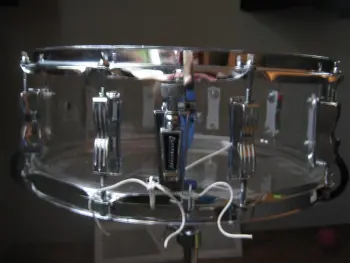 Ludwig Vistalite Snare (clear)-$230+shipping
