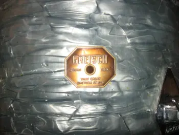 Gretsch Stop Sign badge #1 Floor Tom Help!