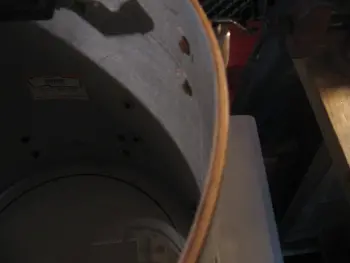 Gretsch Stop Sign badge #1 Floor Tom Help!