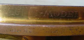 1920-24 LEEDY 6 x 15 GOLD PLATED/FANCY-ENGRAVED MULTI-MODEL &quot;CLASSIC&quot; SNARE DRUM