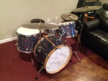 Ludwig Psych Red Drums