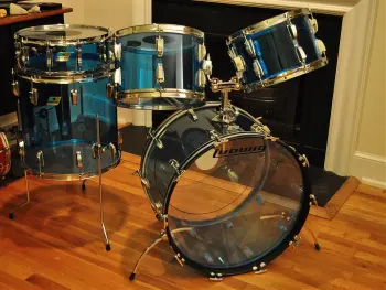 Ludwig Vistalite Drum Set