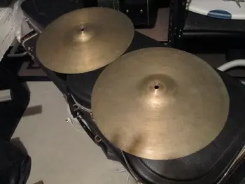 K Ziljdian 14 inch hi hat matching set
