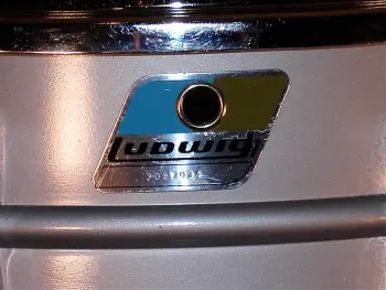 Ludwig Acrolite Snare Drum And Tombstone Case 70's Model