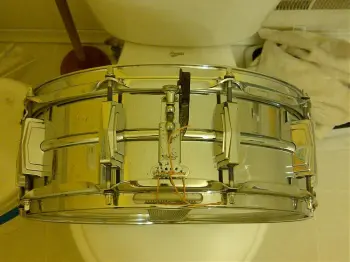 1967 Ludwig Supraphonic Keystone Badge - Player's Snare -