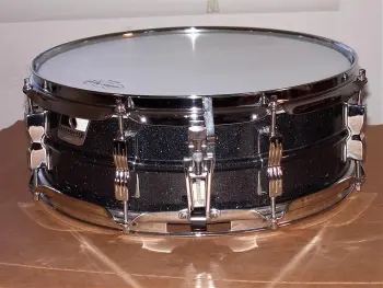 Ludwig Acrolite Blackrolite 5x14&quot; 8 Lug Very Nice Condition!