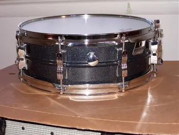Ludwig Acrolite Blackrolite 5x14&quot; 8 Lug Very Nice Condition!