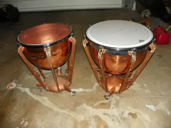 Anyone know the history of these? Ludwig Copper Tympani Kettle