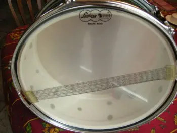 1963 wood shell Ludwig snare to sell..