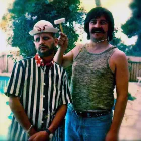 Came across a picture with two fine Gents!