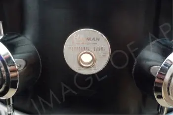 UK Hayman Vibrasonic full black drum set