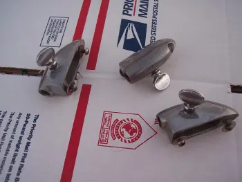 50's Premier floor tom leg mounts set of 3