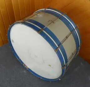 Really old Leedy bass drum with a story