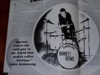 Please post pics of Barrett Deems in action