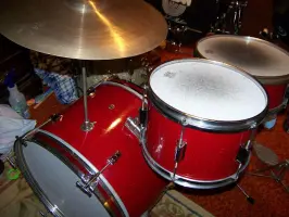 Old Kent 3pc set Red Sparkle!!