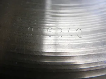 20&quot; Paiste 2002 flat ride.