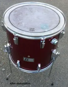 Rogers R-380 FT 16x15 8-lug partial restore (MI?)