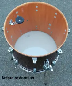 Rogers R-380 FT 16x15 8-lug partial restore (MI?)