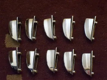 Ludwig chrome small lugs!Great shape..$5 each...
