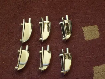 Ludwig chrome small lugs!Great shape..$5 each...