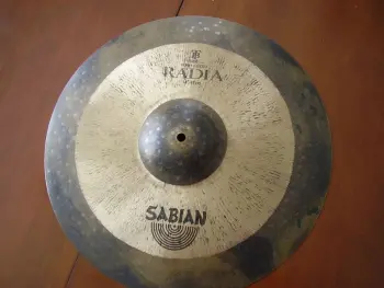 18&quot; sabian radia and 16&quot; sabian rocktagon