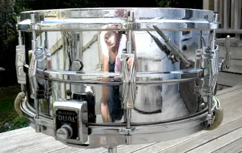 30s Beverley Dual Snare drum finished