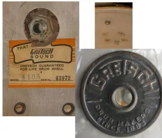 Gretsch Model 4105 Snare restore.