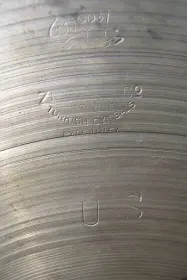US stamp Vintage Cymbals