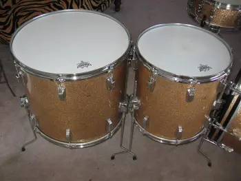 1968 Ludwig Champagne Sparkle Kit