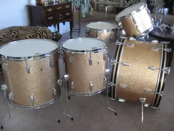 1968 Ludwig Champagne Sparkle Kit