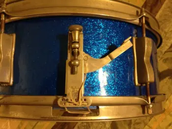 1964 Ludwig blue sparkle snare