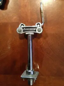 vintage ludwig parts - lugs, dbl tom holder, spur mounts, etc