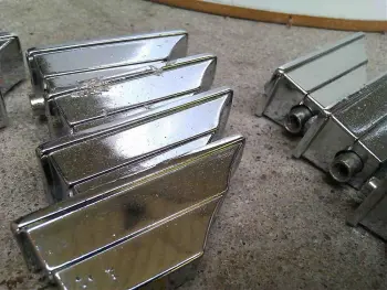 Pearl bass drum hardware parts, International Series, 80's