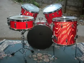 Majestic Red Satin Flame