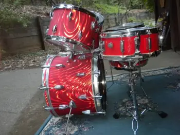 Majestic Red Satin Flame