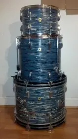 1960 Gretsch, 1969 Ludwig, and some others